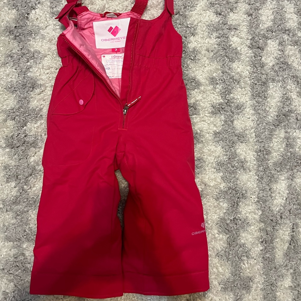 Obermeyer toddler size 3 snow pants. Like new